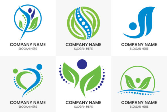 Chiropractic Logo Spine Spinal Care Icon: Your Branding Toolkit