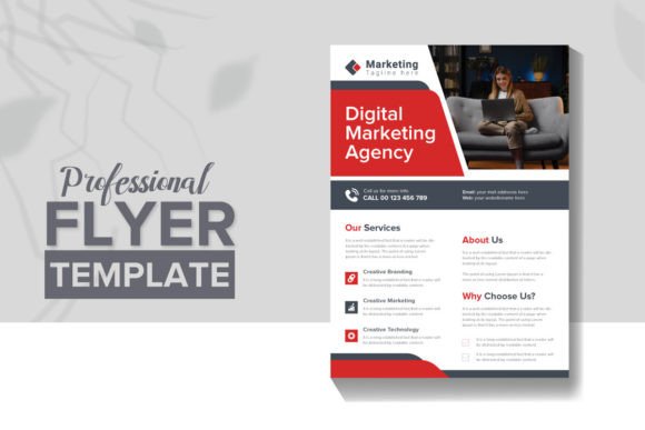 Corporate Modern Promotional Flyer Layou: Your Blueprint for Impact