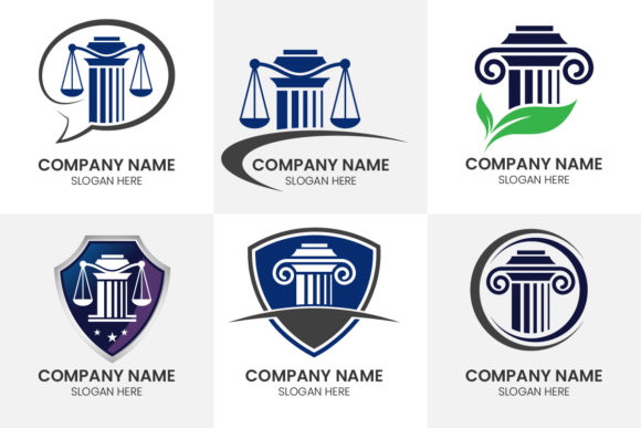 Justice Law Logo Design Template: Craft a Powerful Brand Identity