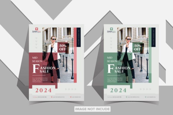 Minimalist Magic: Crafting a Fashion Sale Flyer That Sells