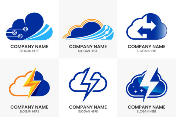Modernize Your Brand with Cloud Computing Vector Icons