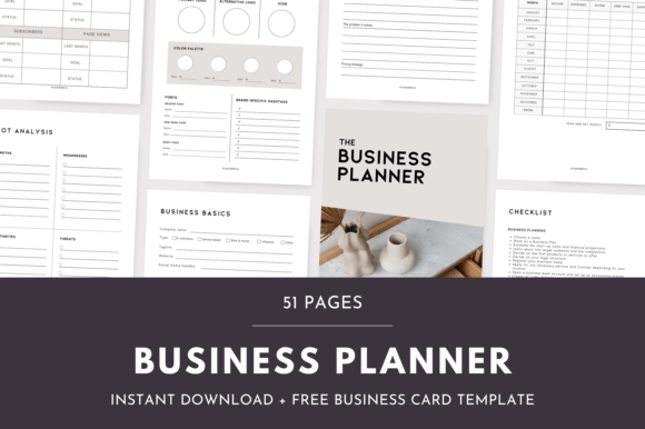 Organize Your New Venture: The Ultimate Printable Business Planner