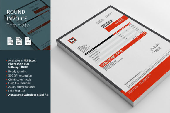 Round Invoice Template: Professional Billing Made Simple